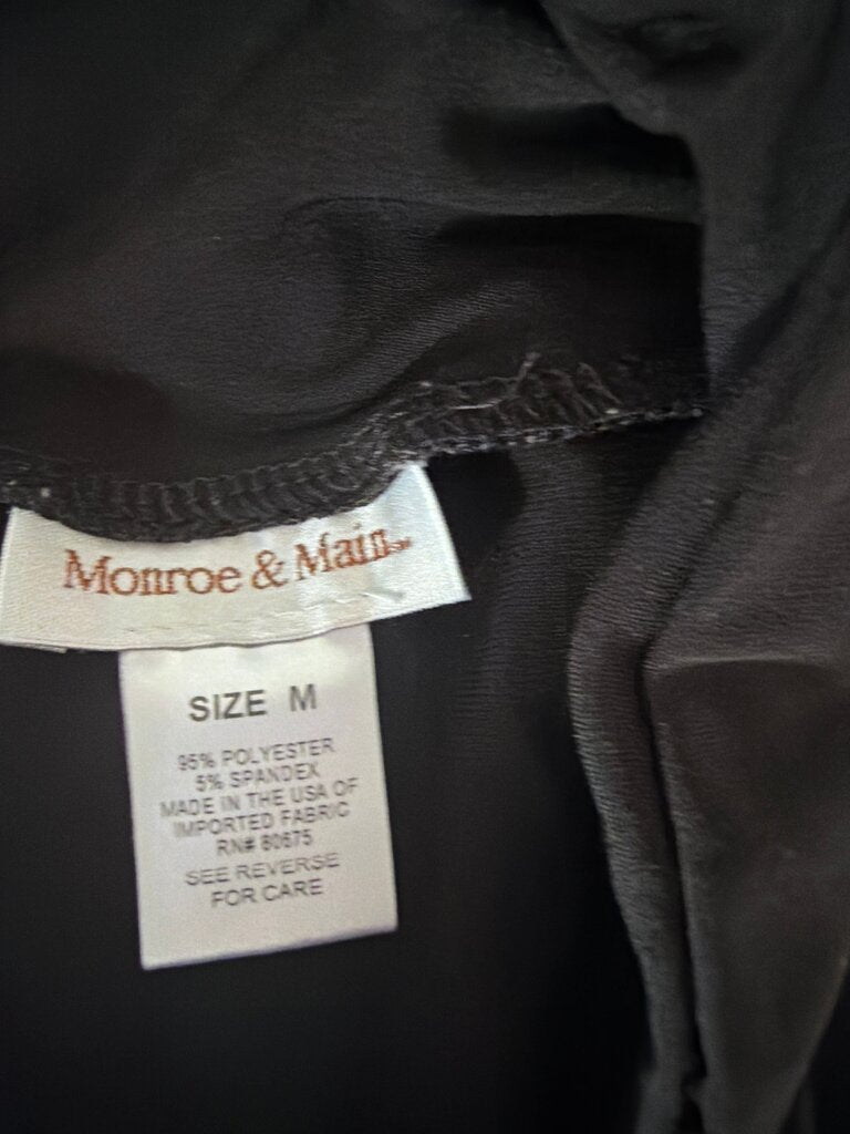 Monroe & Main Black Dress