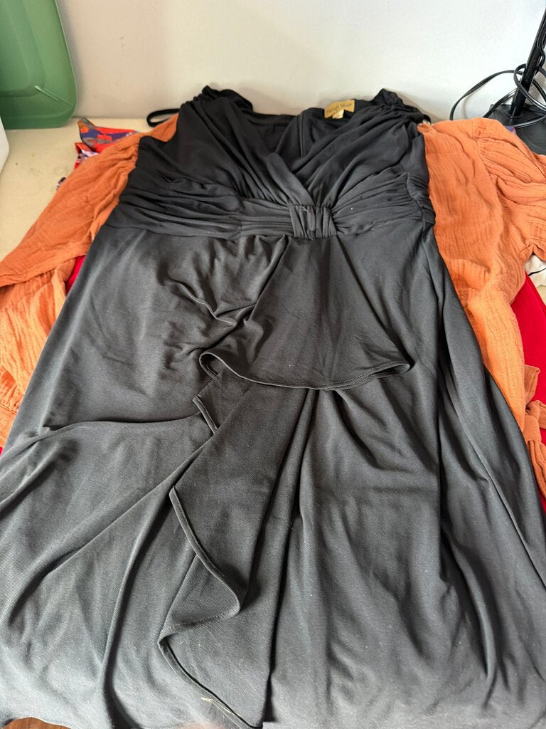 Midnight Velvet Black Dress