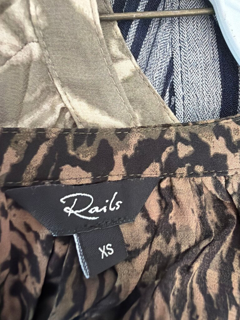 Rails XS Animal Print Dress