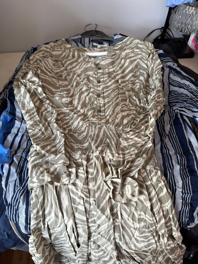 Rails Zebra Print Dress