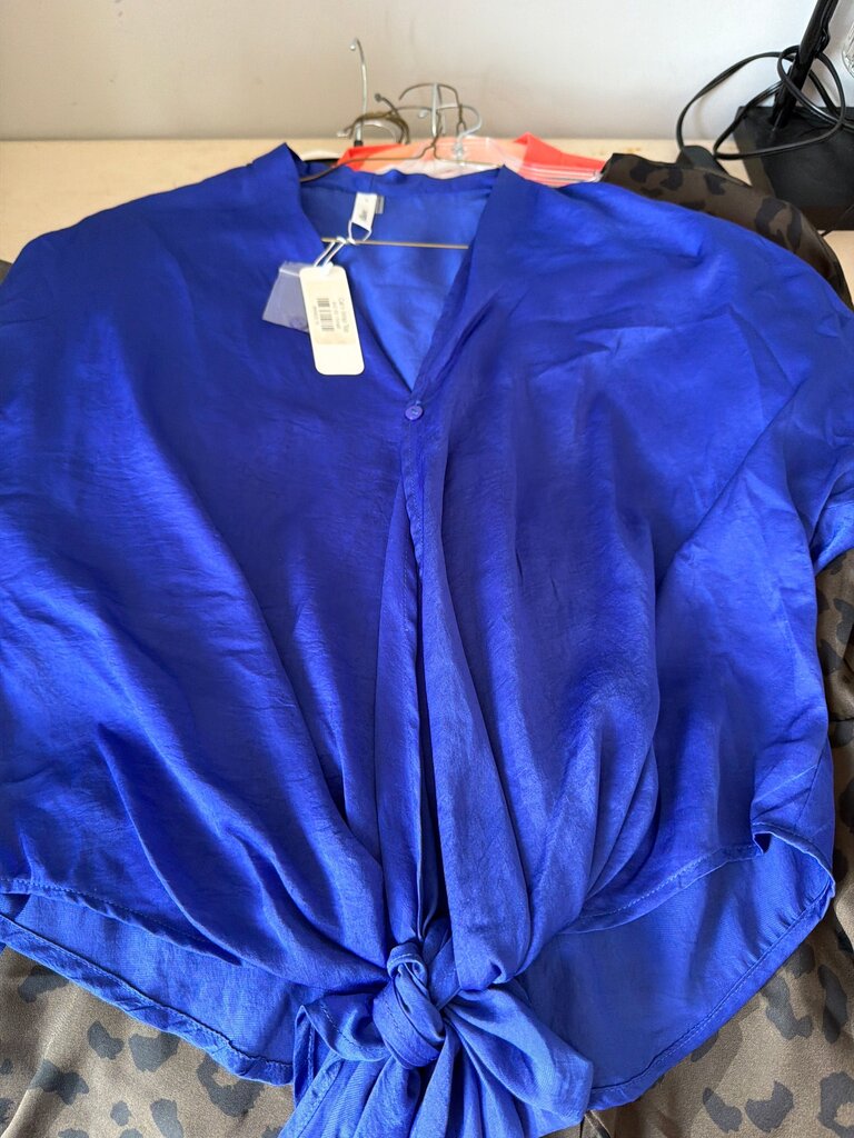 Women's Glam Top in Royal Blue