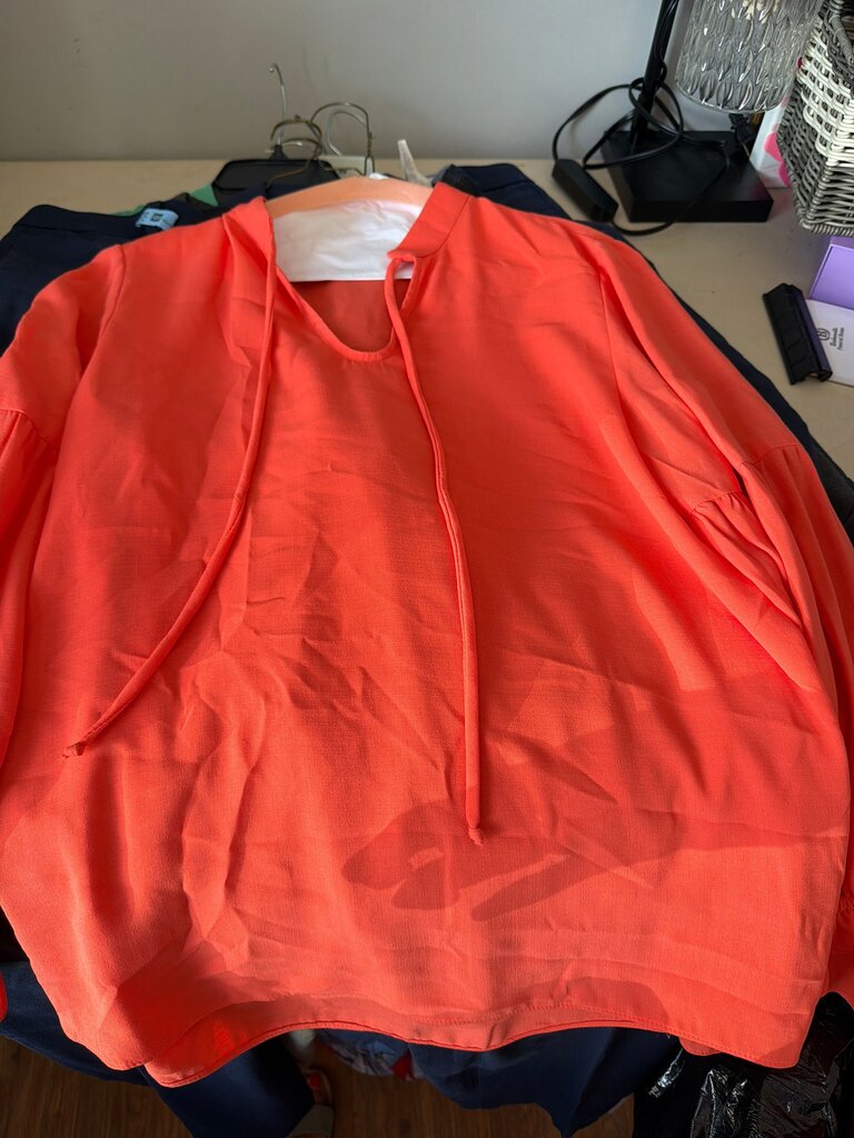 Waverly Grey Coral Blouse