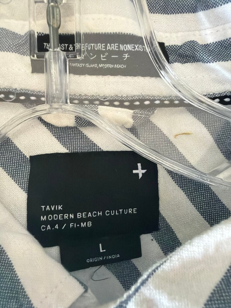 TAVIK Modern Beach Culture Striped Shirt