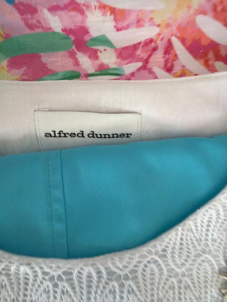 Alfred Dunner Colorful Sheer Top