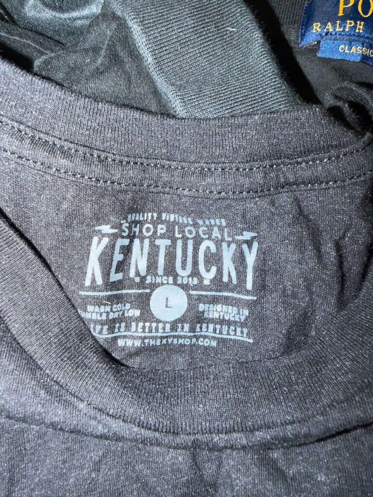 Kentucky Themed Black T-Shirt