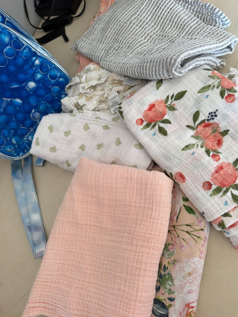 Assorted Cotton Muslin Blankets