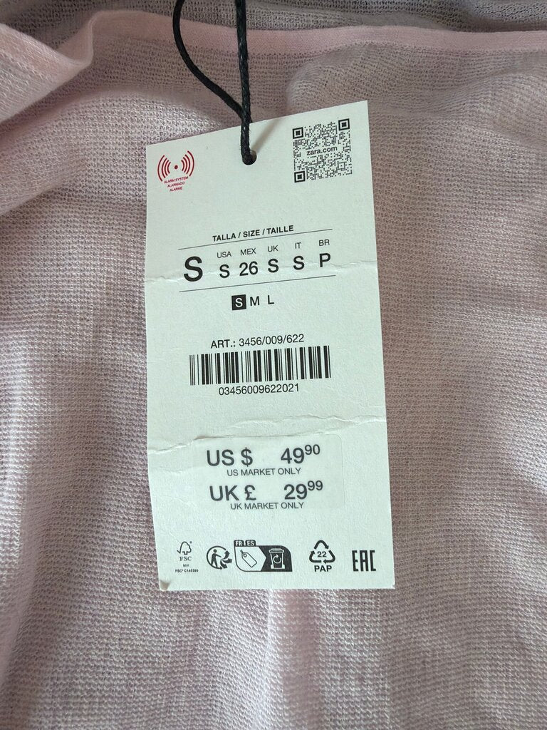 Zara Soft Pink Sweater