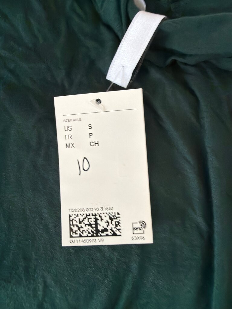 Women's Green Long Sleeve Shirt