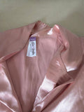 Pink Satin Pajama Set