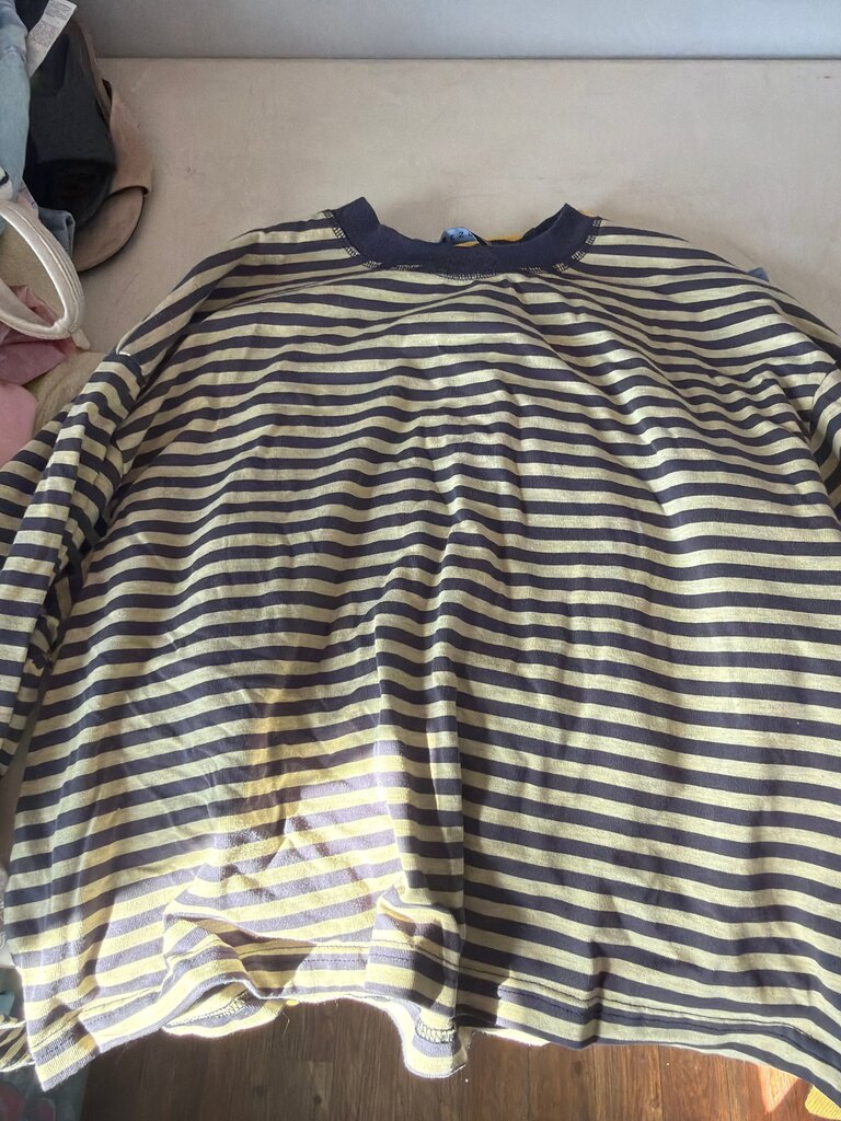 LIONESS Striped Long Sleeve Top