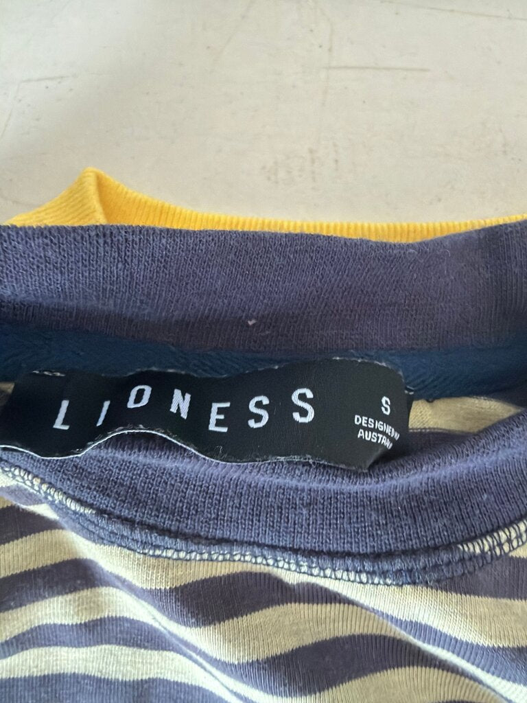 LIONESS Striped Long Sleeve Top