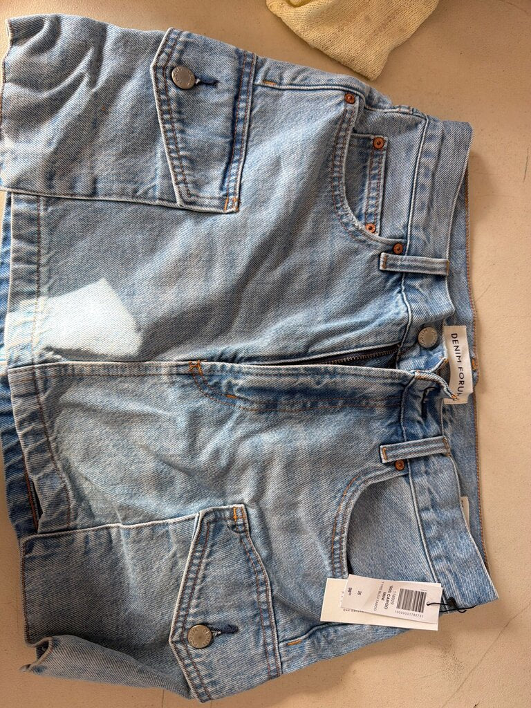90's Cargo Mini Denim Shorts