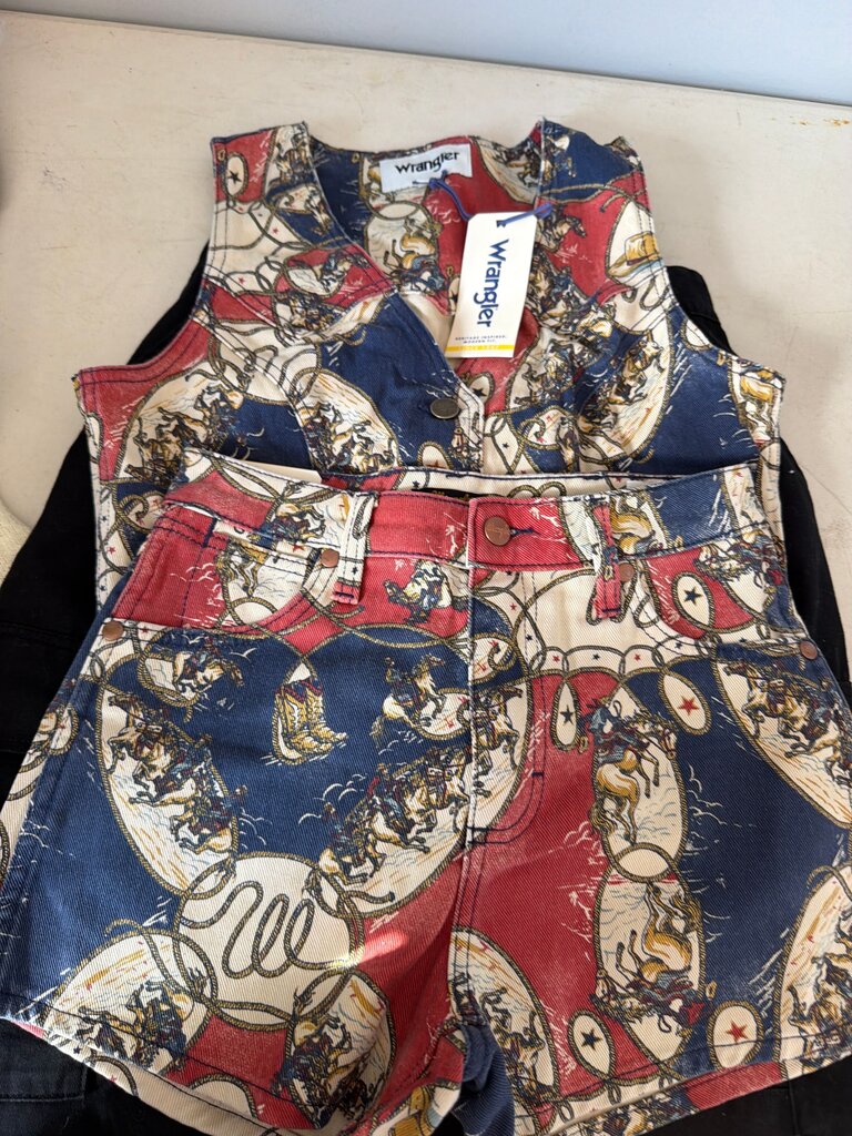 Wrangler Vintage Style Denim Playsuit