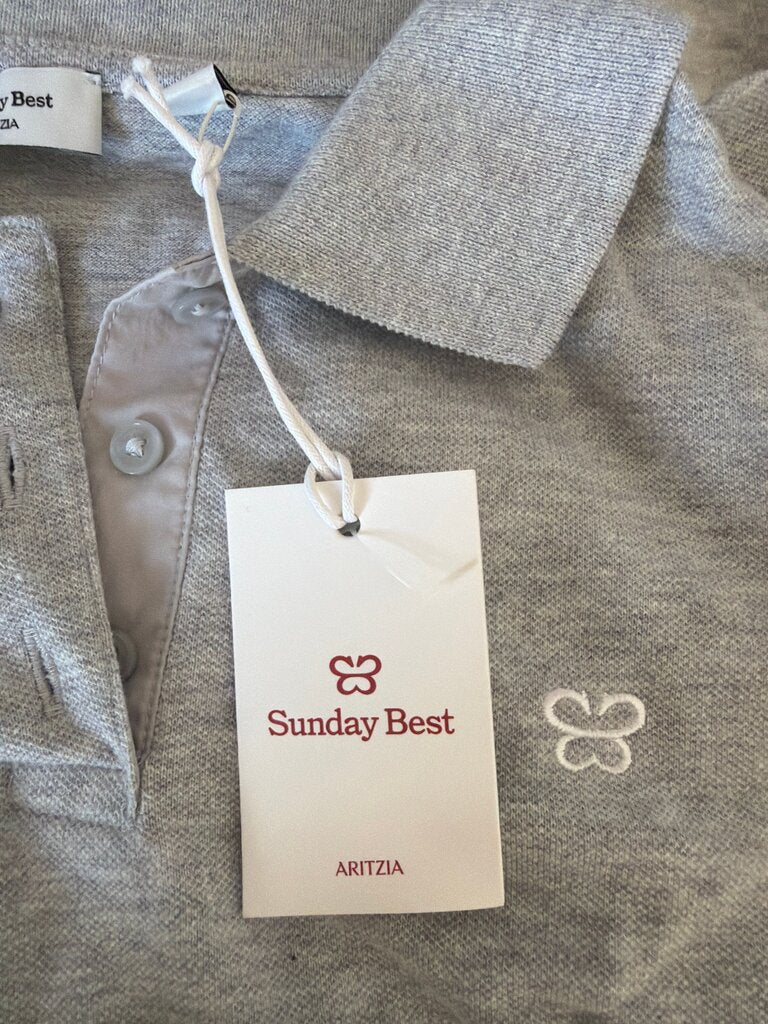 Sunday Best Grey Polo Shirt