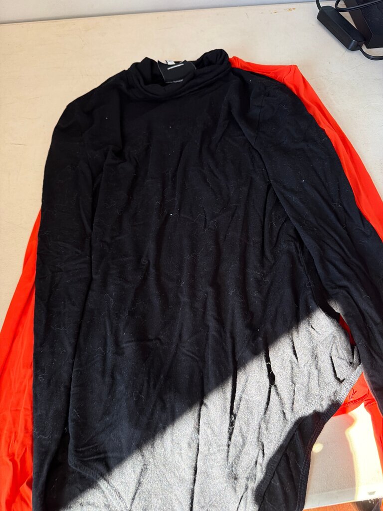 Reformation Black Long Sleeve Top