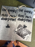 Family Photo Display Board