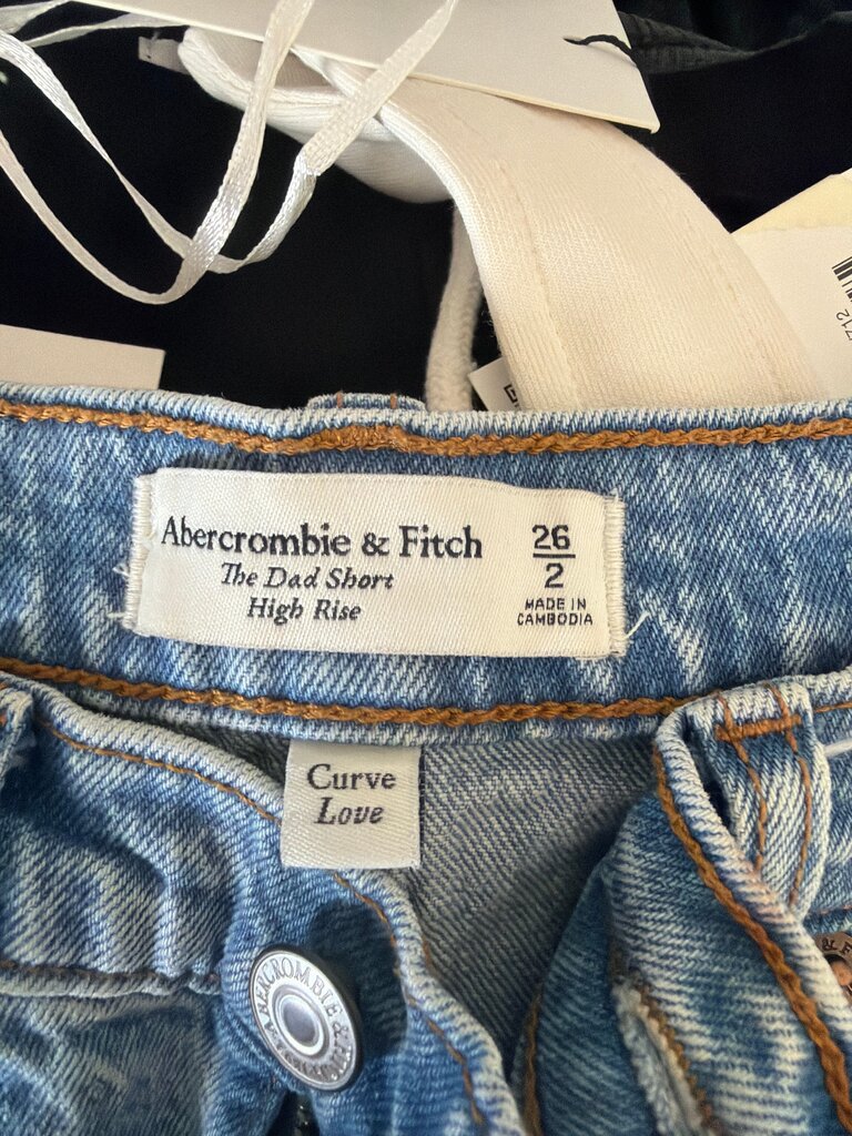 Abercrombie & Fitch The Dad Short High Rise