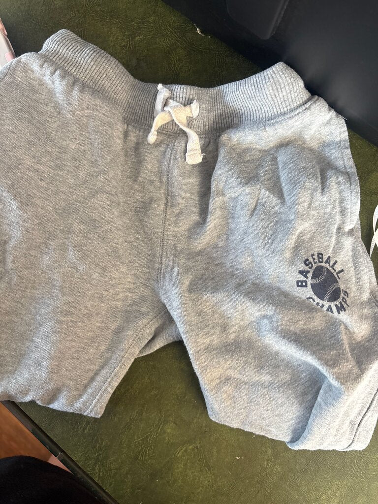 Gray Baseball Champs Sweat Shorts