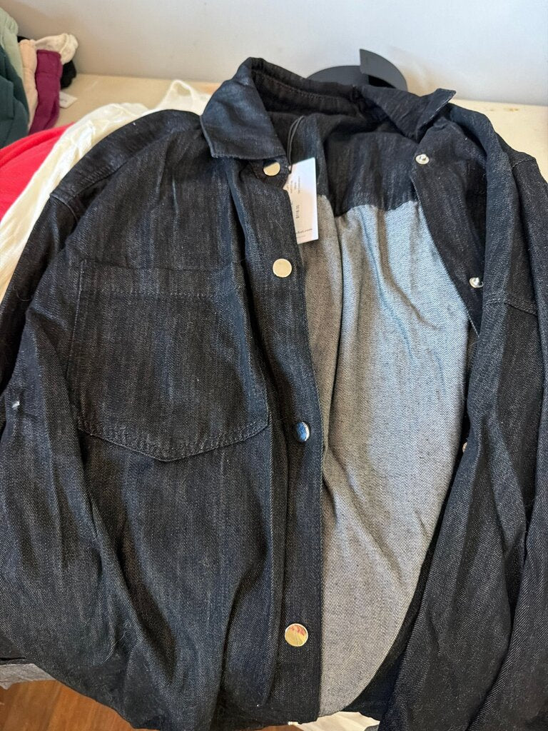 WeWoreWhat Denim Cuff Shirt