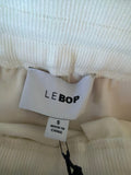 LE BOP Ivory Skirt