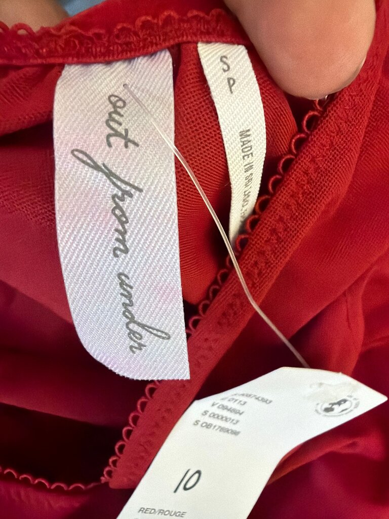 Red Camisole Top