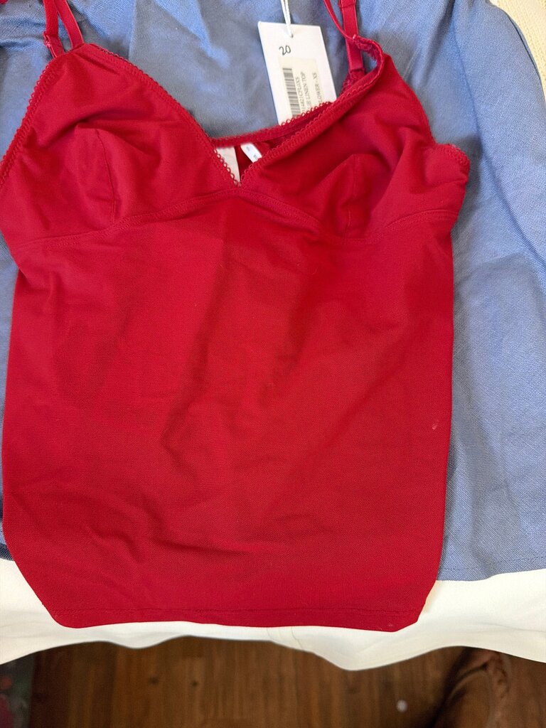 Red Camisole Top