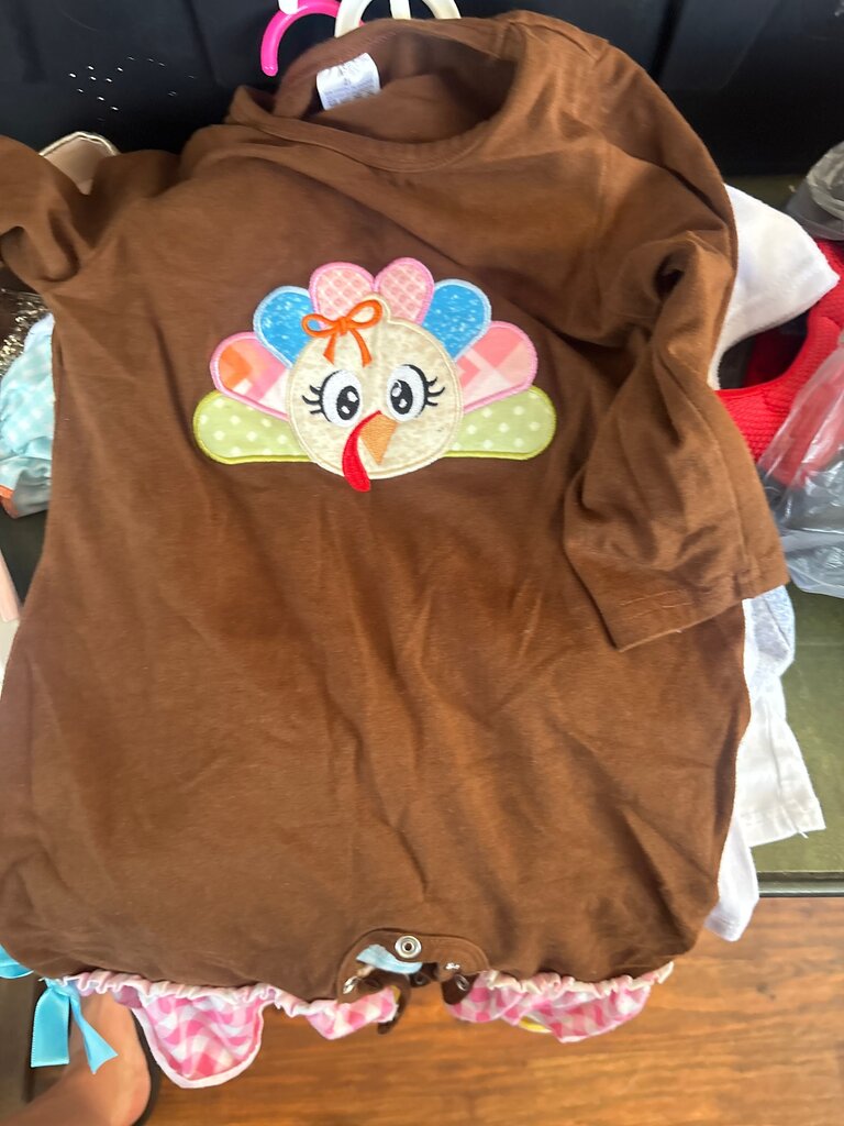Turkey Toddler Romper