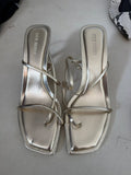 Steve Madden Metallic Strappy Sandals