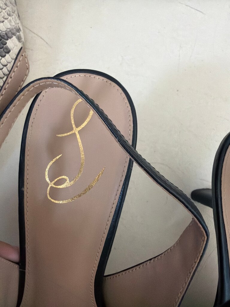Black Slingback Heels
