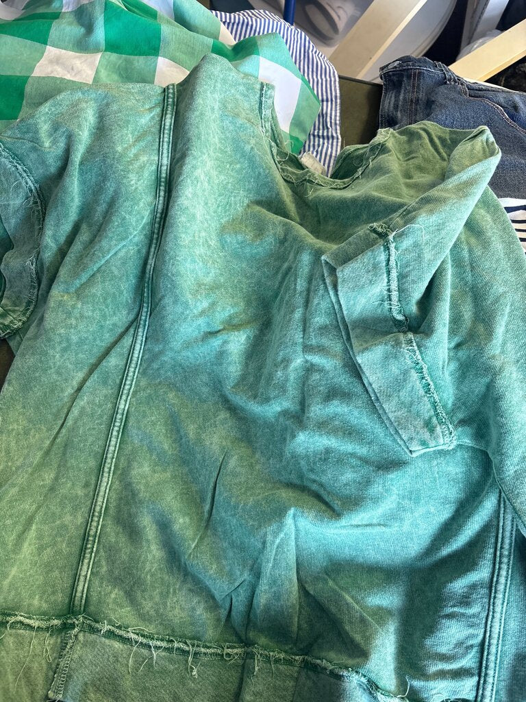 Green Casual Top