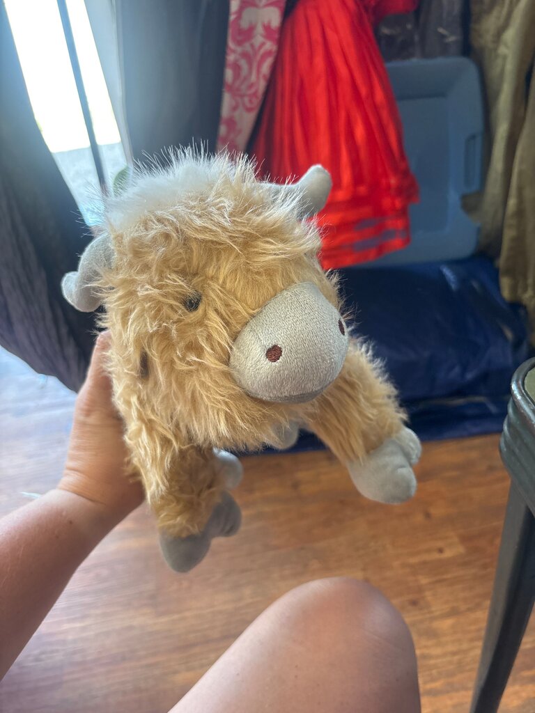 Plush Highland Cow Toy