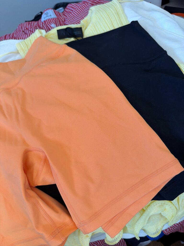 P'tula Orange Athletic Shorts
