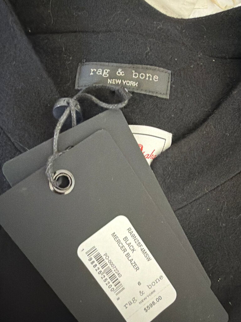 rag & bone Black Mercer Blazer