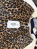 Edda Silk Skirt in Leopard Print