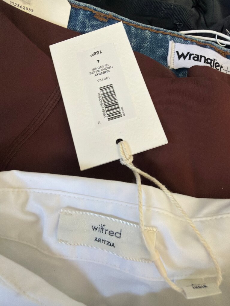 Wilfred White Shirt Dress