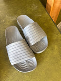 Men's Gray Slide Sandals