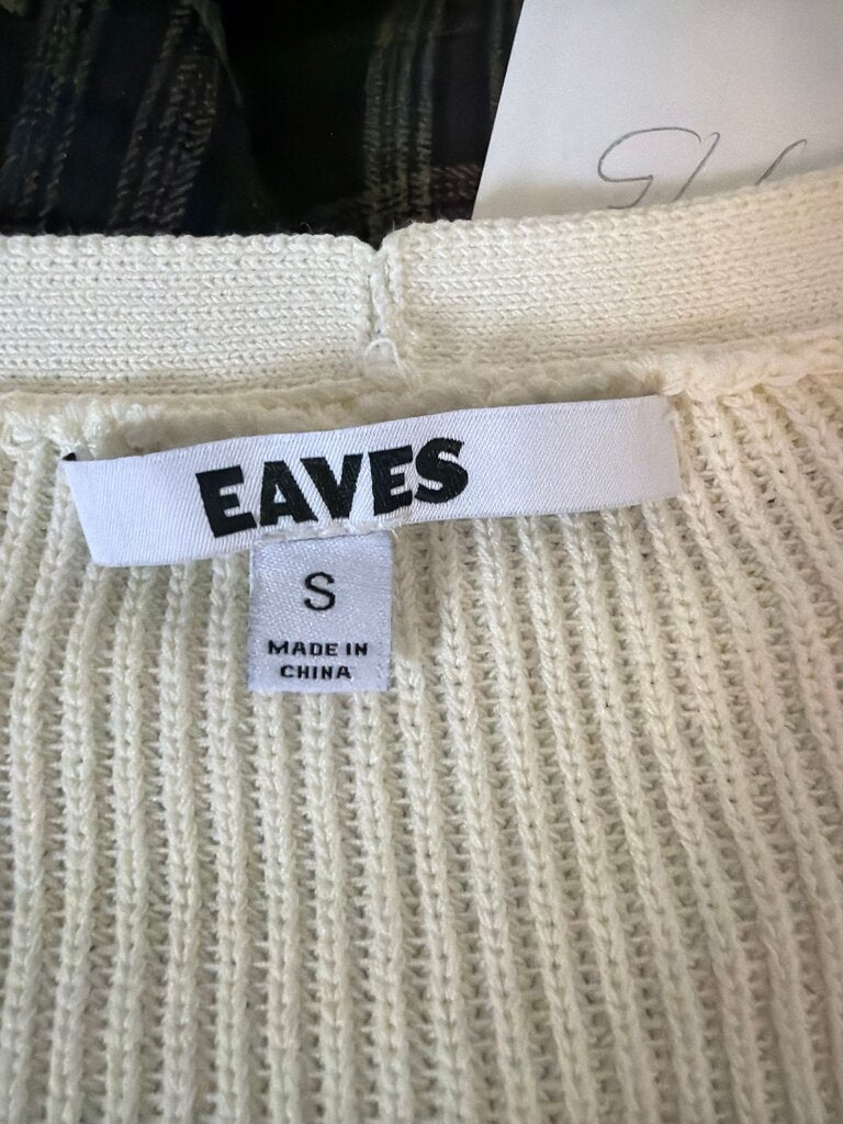 Eaves Women's Cream Sweater