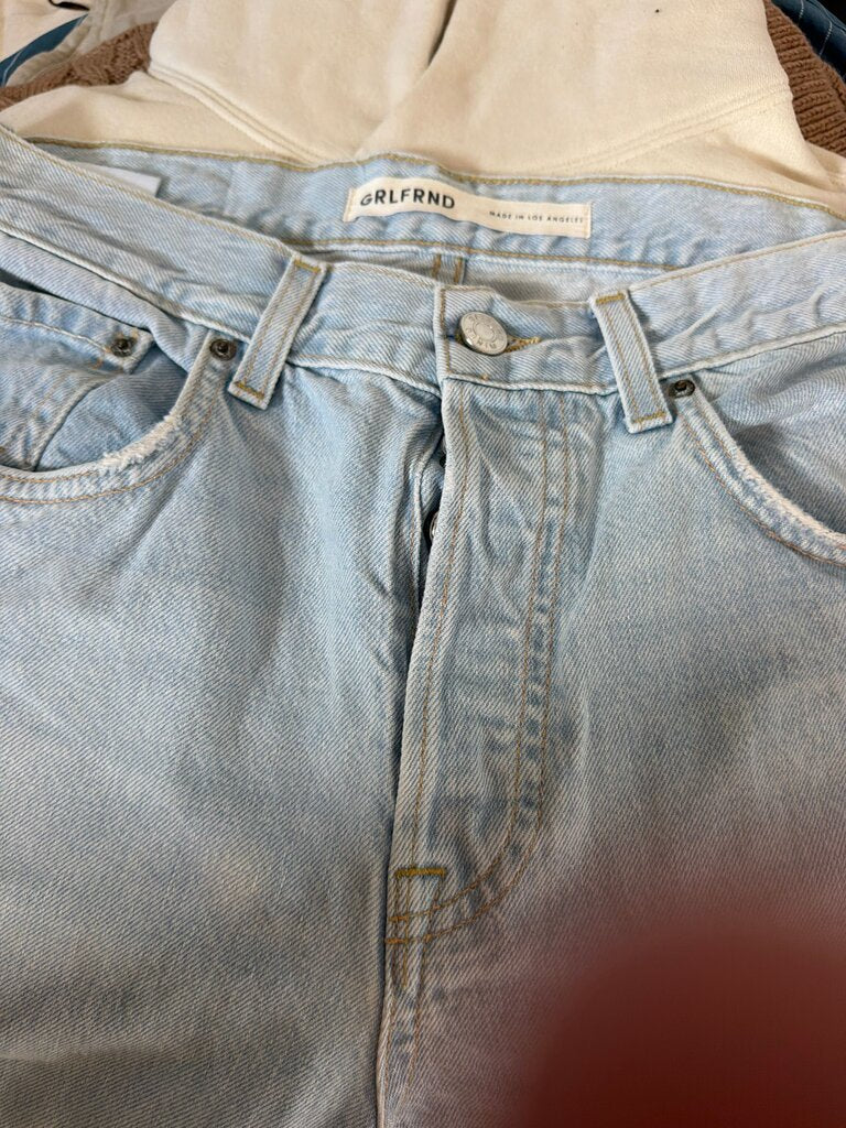 GRLFRND High Rise Denim Jeans