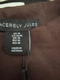 Sincerely Jules Brown Sleeveless Top