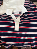Reformation Striped Polo Shirt