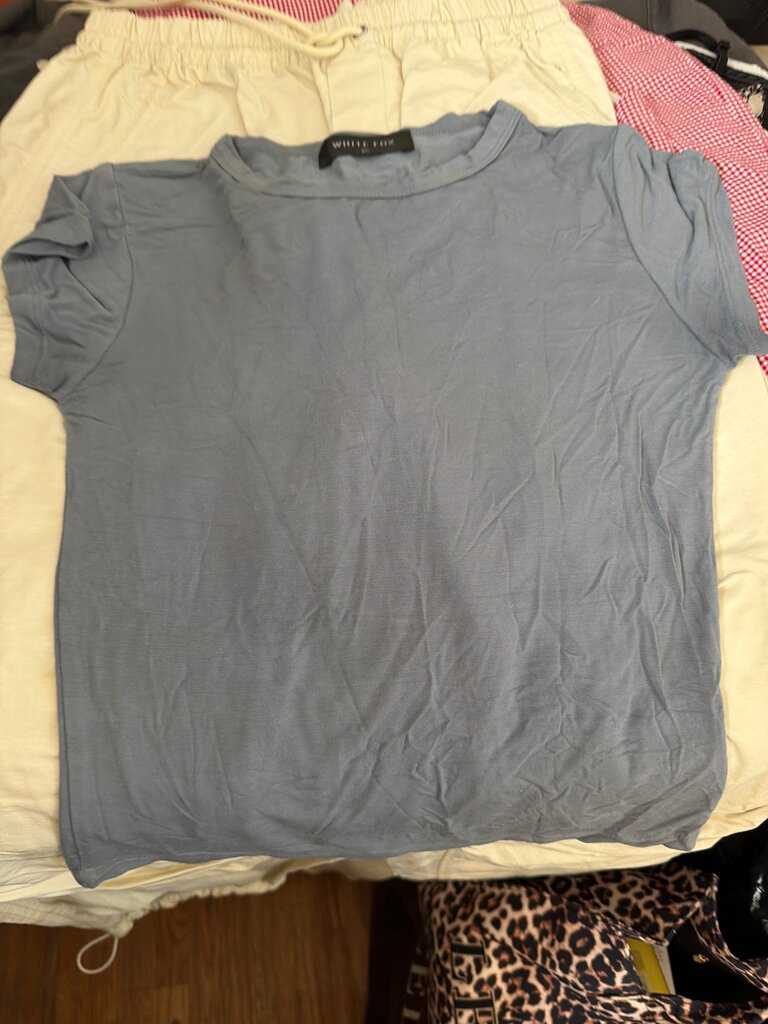 White Fox Light Blue T-Shirt