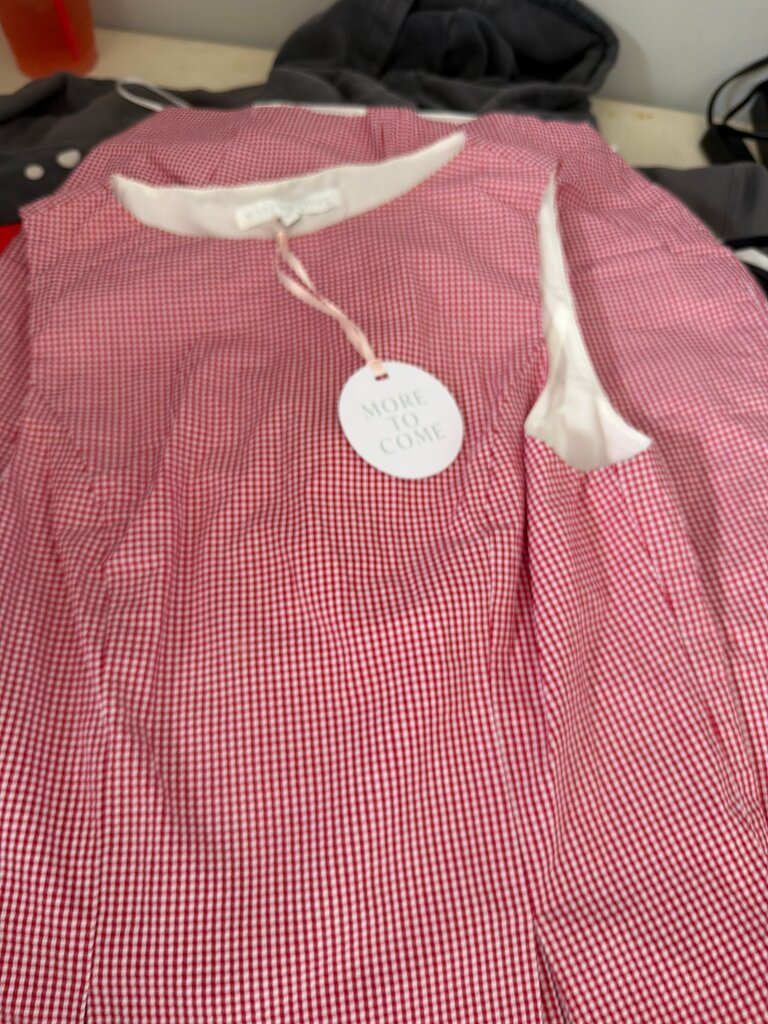 Red Gingham Dress