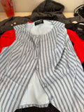 Striped Button-Down Shirt