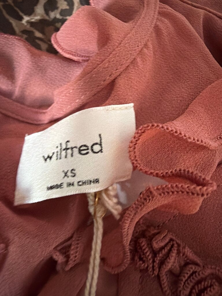 Wilfred Chiffon Ruffle Top