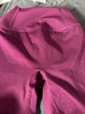 Women's Athletic Shorts in Berry Color