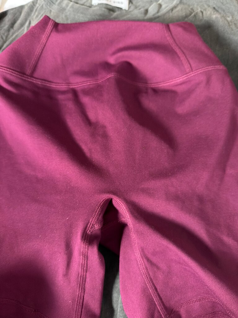 Women's Athletic Shorts in Berry Color