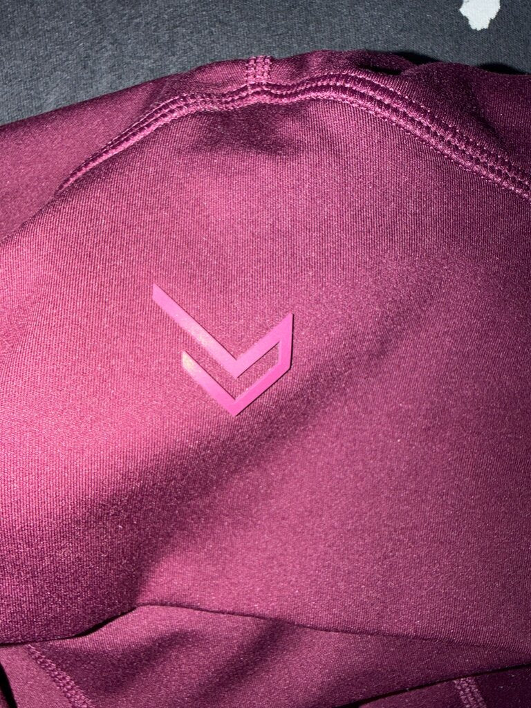 Women's Athletic Shorts in Berry Color