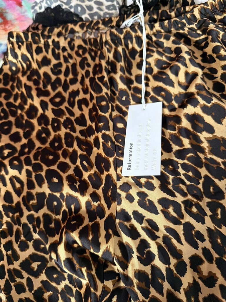 Leopard Print Pajama Pants