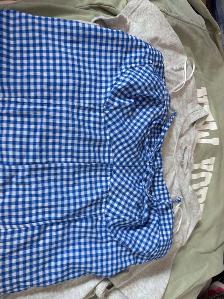 KIRIOUS Los Angeles Gingham Dress