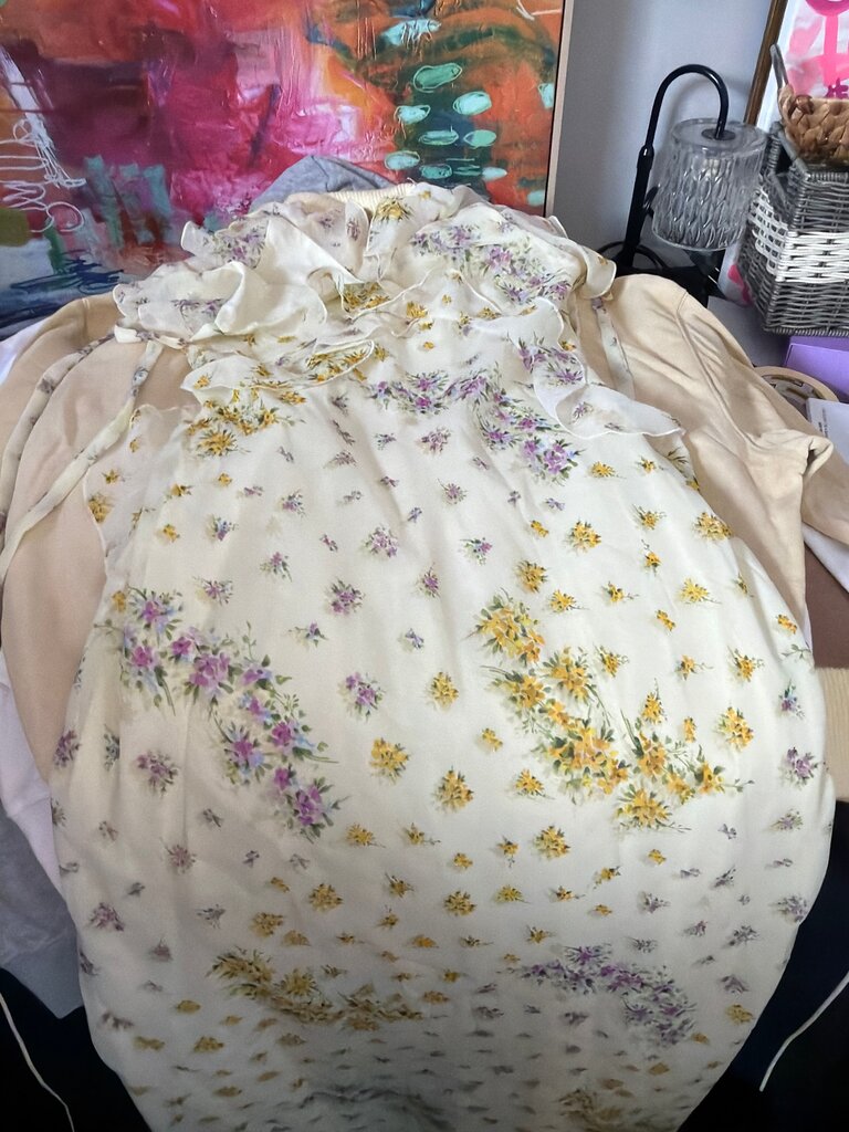 Floral Ruffled Summer Dress